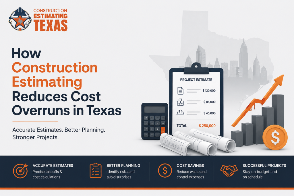 How Construction Estimating Reduces Cost Overruns in Texas